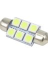 Светодиод AC  6 SMD (5050) (салон 39мм)