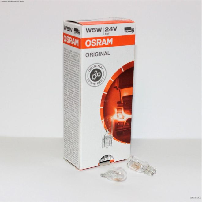 OSRAM 24v5w W2.1x9.5d