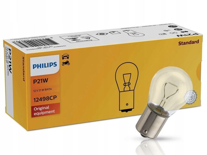 PHILIPS 12v21w BA15s