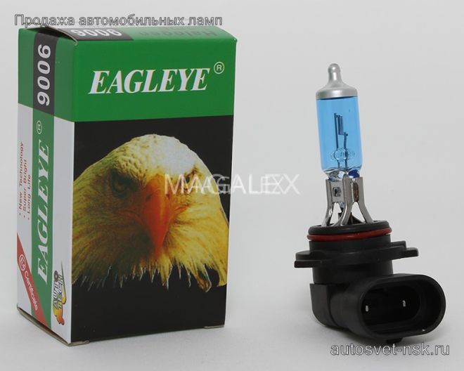 EAGLEYE HB4 12v-55w P22d Super White (9006)