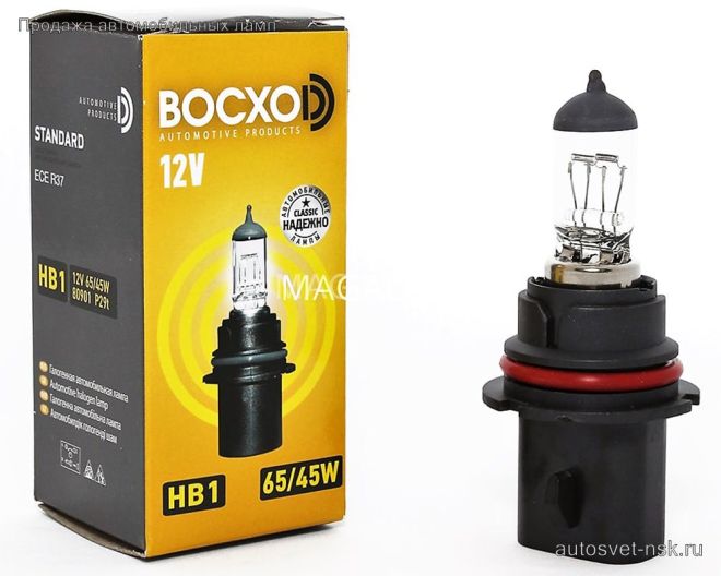 BOCXOD HB1 12v65/45w P29T