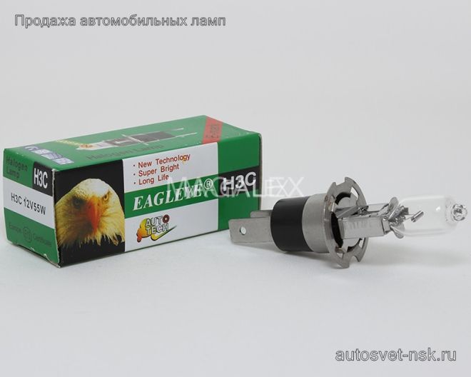 EAGLEYE Н3C 12v-55w PK22s