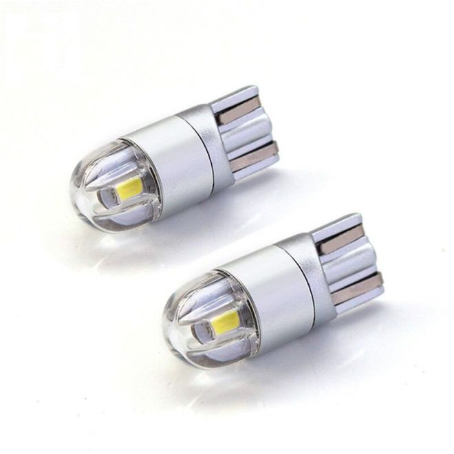BOCXOD Светодиод (12V) T10 2 SMD (3030) SILVER (шт.)