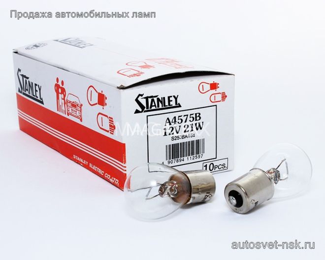 STANLEY 12v21w BA15s (A4575B)