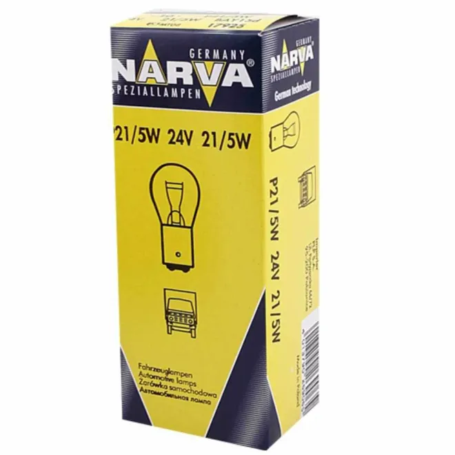 NARVA 24v21/5w BAY15d