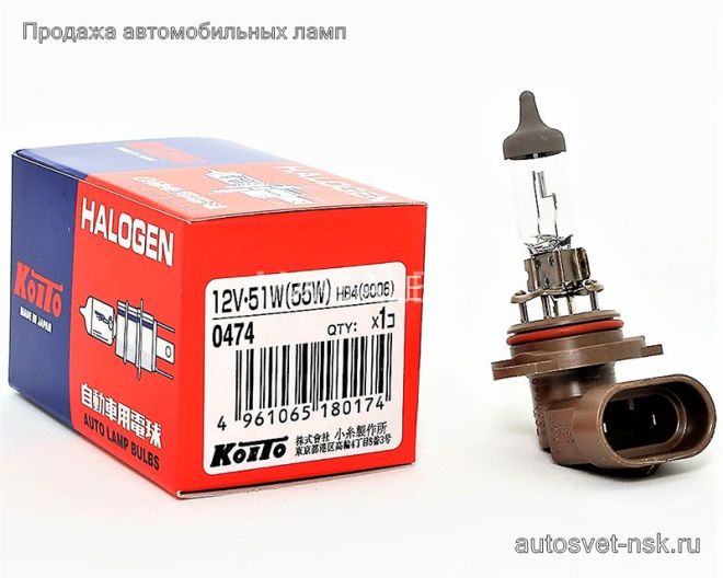 KOITO HB4 12v55w P22d (9006)