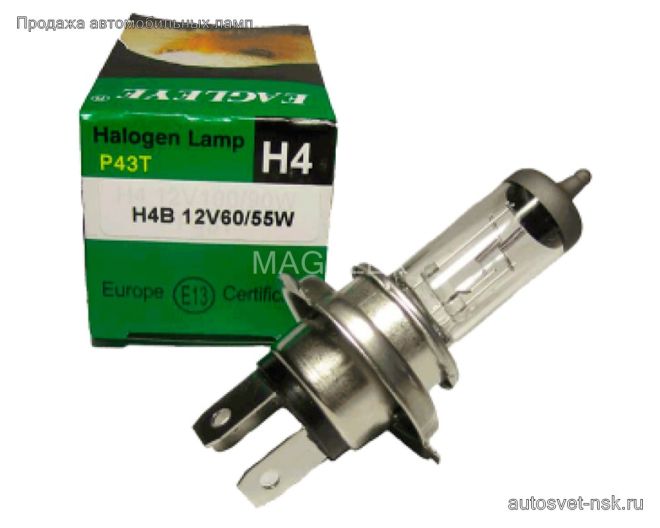 EAGLEYE H4B 12v-60/55w (Nissan)