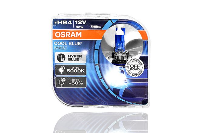 OSRAM НВ4 12v80w P22d Cool Blue BOOST 5000К (2шт.) BOX