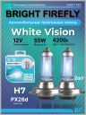 H7 12v-55w PX26d (White Vision 4200k) BOX (2шт.) Bright Firefly