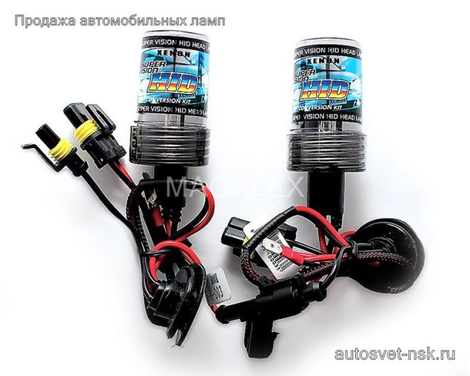 Лампа HID H27 Xenon 6000k (2шт)