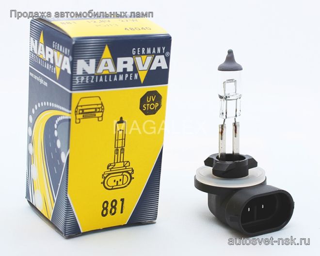 NARVA  H27 12v27w PGJ13 (881) ORIGINAL