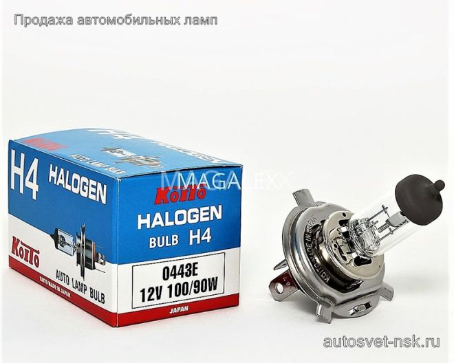 KOITO H4 12v100/90w P43t