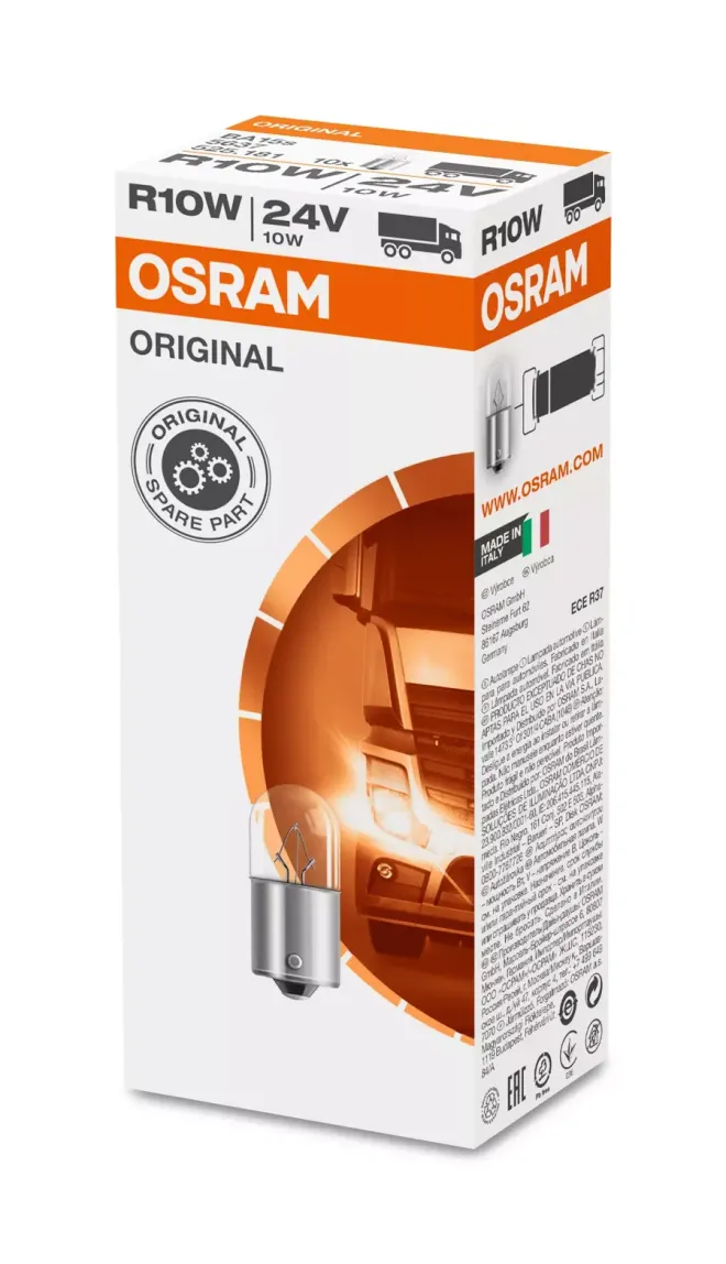 OSRAM 24v10w BA15s