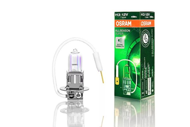 OSRAM H3 12v55w PK22s Allseason Super +30%
