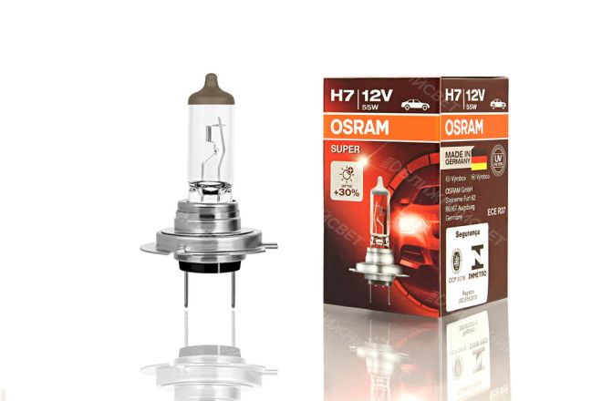 OSRAM H7 12v55w PX26d Super+30%