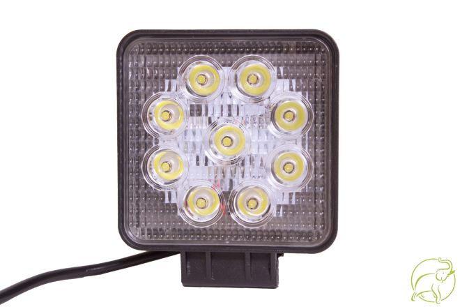 Фара светодиодная B04 9 SMD 27W (квадрат)