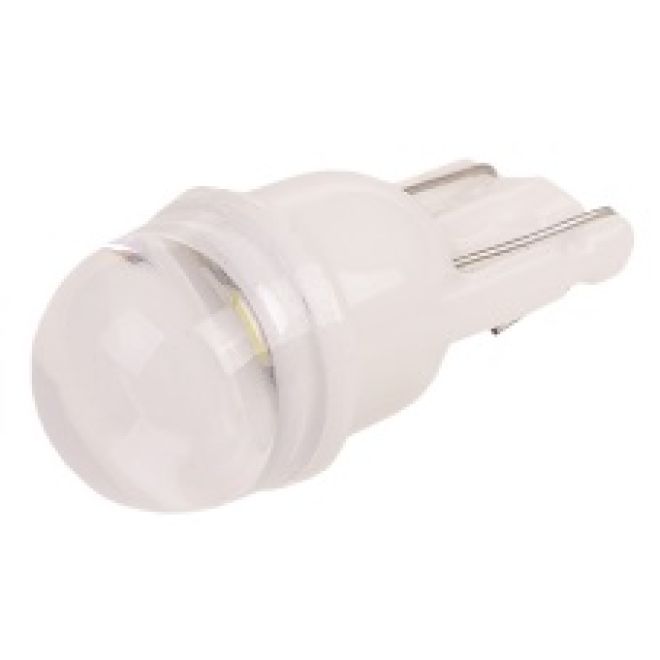 Cветодиод T10  3 SMD (2835) 12V (MT CER) Small (бел.)