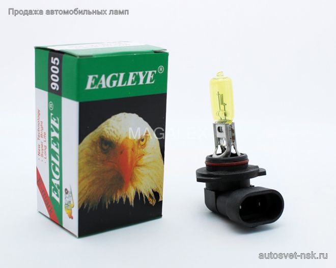EAGLEYE HB3 12v-65w P20d Super Yellow (9005)