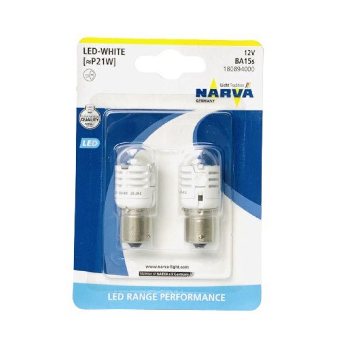 NARVA P21W Range Power LED (бл. 2шт)