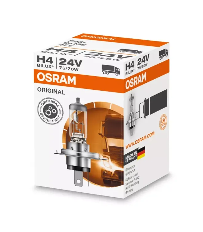 OSRAM H4 24v75/70w P43t