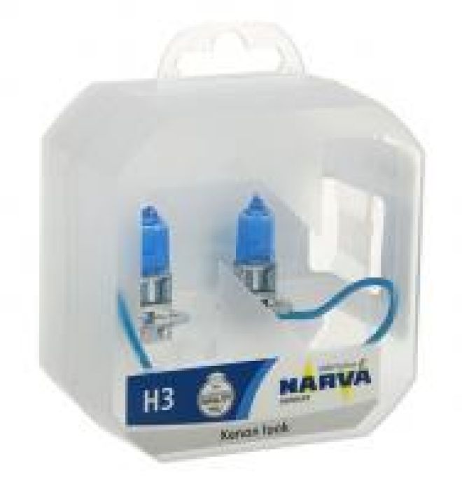 NARVA  H3 12v55w PK22s RANGE POWER WHITE 4500k (2шт.)