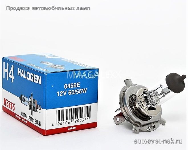 KOITO H4 12v60/55w P43t