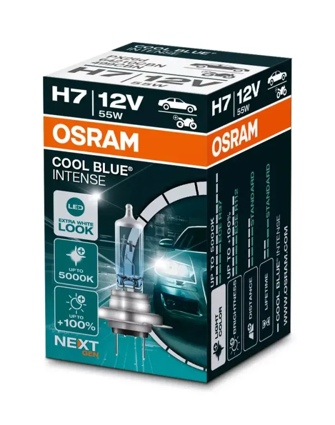 OSRAM H7 12v55w PX26d Cool Blue Intense NEXT 5000k